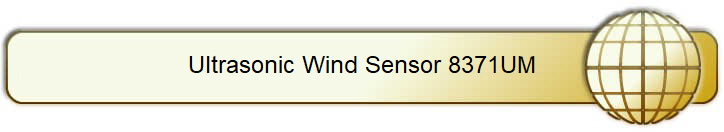 Ultrasonic Wind Sensor 8371UM